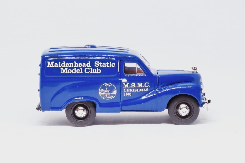 Dinky - 1953 Austin A40 Van in Maidenhead Static Model Club livery, superb detail throughout